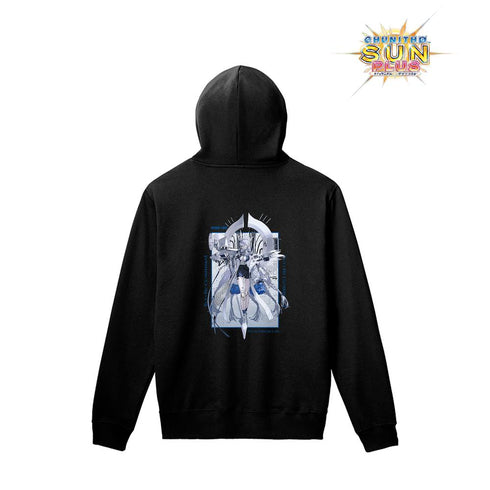 『CHUNITHM』エヴァ・ドミナンスXII バックプリントパーカーレディース【202510再販】